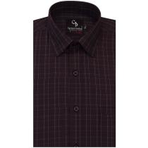 Checks Rust Shirt : Business