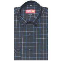 Checks Blue Shirt : Business