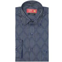 Stripes Dark Blue Shirt : Business