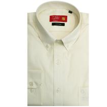 Self Design Cream Shirt : Business