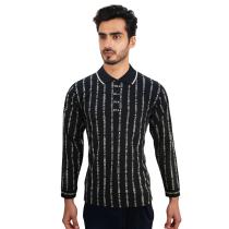 Stripes Black T-shirt : Regular