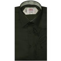 Combination Dark Green Shirt : Ditto