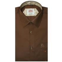 Combination Brown Shirt : Ditto
