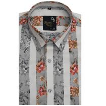 Print Black Shirt : Party