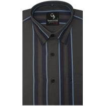 Stripes Dark Gray Shirt : Business