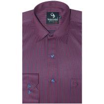 Stripes Maroon Shirt : Business