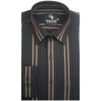 Stripes Fawn Shirt : Business