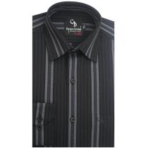 Stripes Gray Shirt : Business