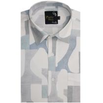 Print White Shirt : Party