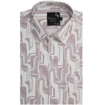 Print Mauve Shirt : Party