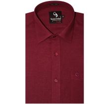 Plain Maroon Shirt : Business