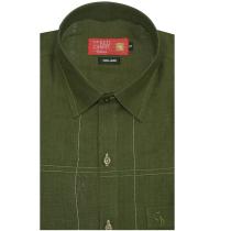 Combination Dark Green Shirt : Ditto