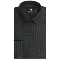 Self Design Black Shirt : Business