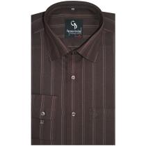 Stripes Brown Shirt : Business