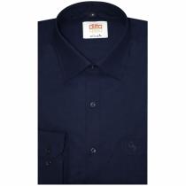 Self Design Navy Blue Shirt : Ditto