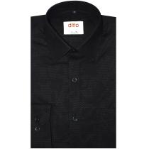 Self Design Black T-shirt : Ditto