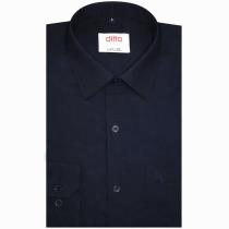 Self Design Navy Blue Shirt : Ditto
