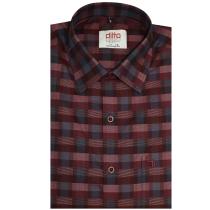 Checks Maroon Shirt : Ditto