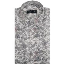 Print Gray Shirt : Ditto