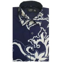 Print Navy Blue Shirt : Ditto