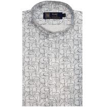 Print White Shirt : Party