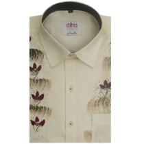 Handpainted Cream Shirt : Ditto