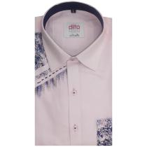 Handpainted Pink Shirt : 