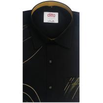 Handpainted Black Shirt : Ditto