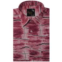 Print Rust Shirt : Party