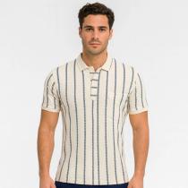 Stripes Blue Shirt : Regular