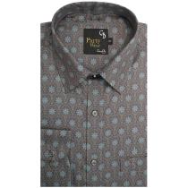 Print Mauve Shirt : Party