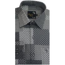 Print Black Shirt : Party