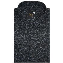 Print Black Shirt : Party