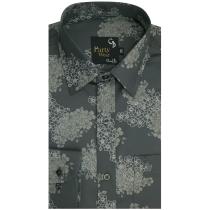 Print Green Shirt : Party