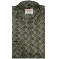 Print Green Shirt : Ditto