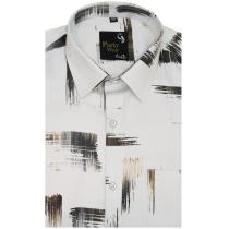 Print Black Shirt : Party