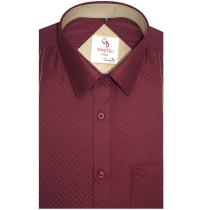 Combination Maroon Shirt : Party