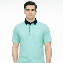 Combination Aqua Blue Shirt : Regular