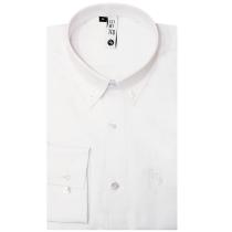 Self Design White Shirt : Slim