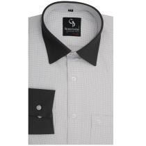 Checks Light Gray T-shirt : Business