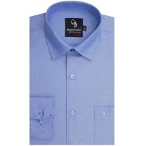 Plain Navy Blue Shirt : Business