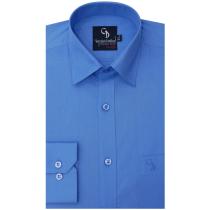 Plain Twelight Blue Shirt : Business