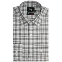 Checks White Shirt : Business