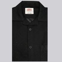 Prints Black Shirt : Ditto