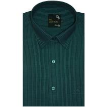 Stripes Dark Green Shirt : Business