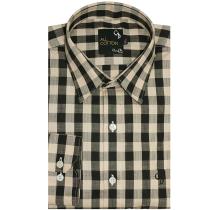 Checks Black Shirt : Business