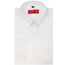 Self Design White Shirt : Business