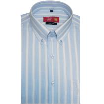 Checks Light Blue T-shirt : Business