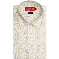 Print Brown Shirt : 