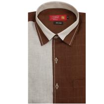 Combination Brown Shirt : Ditto